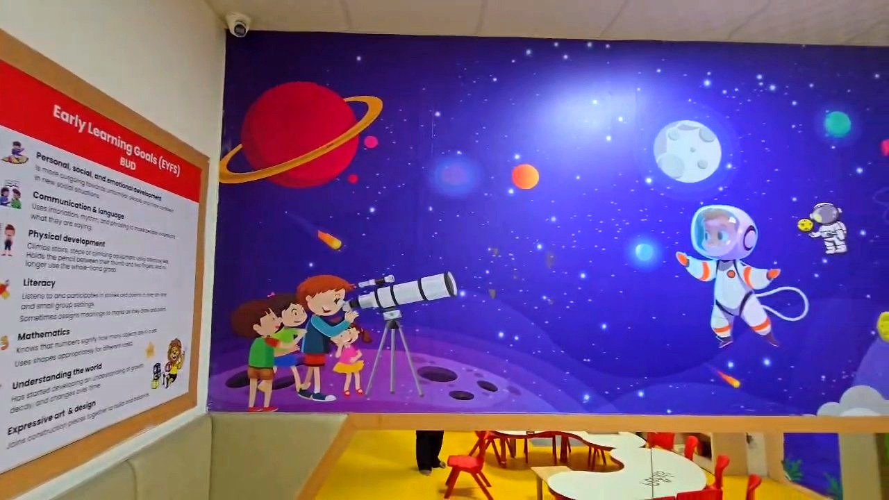 Petals Preschool Space Explorer Classroom Sector 116 Noida